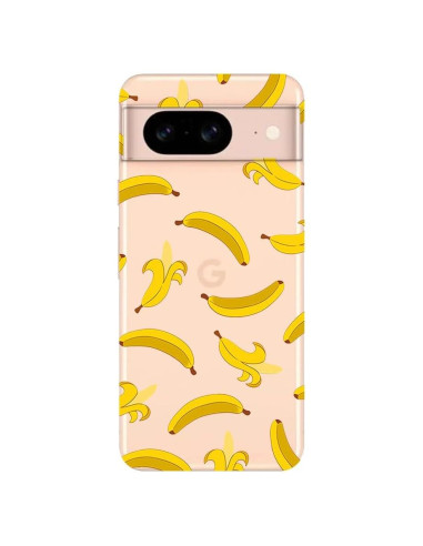 Funda Blingy's para Google Pixel 8 - TPU Transparente Plátano