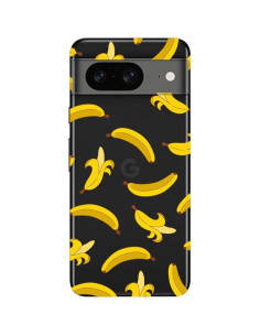 Funda Blingy's para Google Pixel 8 - TPU Transparente Plátano 2