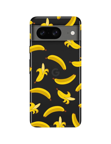 Funda Blingy's para Google Pixel 8 - TPU Transparente Plátano