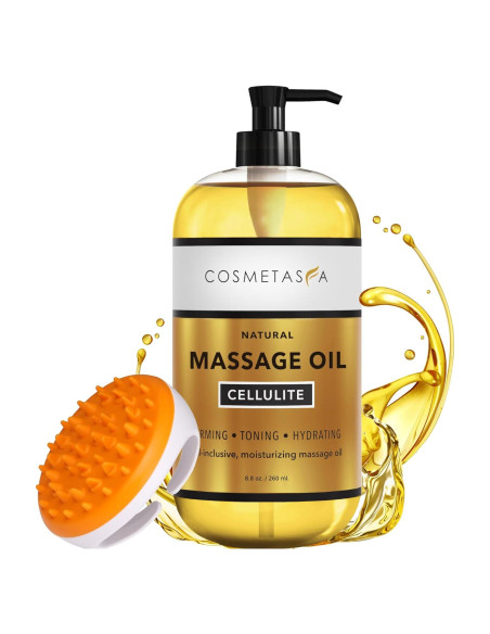 Aceite de Masaje Anticelulitis Cosmetasa 248 ml - Natural y Hidratante