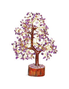 Árbol de Vida de Cristal Amatista 27.9 cm YATSKIA Decoración