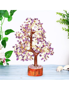 Árbol de Vida de Cristal Amatista 27.9 cm YATSKIA Decoración 2