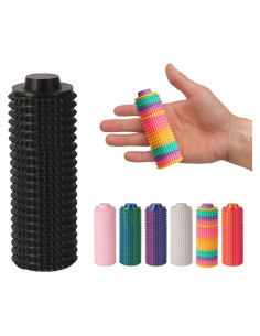 Juguete Antiestrés Little Ouchies Negro - Compacto y Silencioso