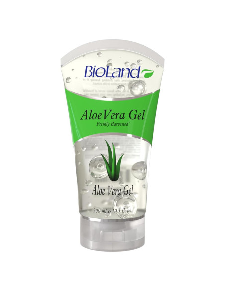 Gel de Aloe Vera BioLand 300 mL - Hidratante Calmante Piel Gel de Aloe Vera BioLand 300 mL - Hidratante Calmante Piel
