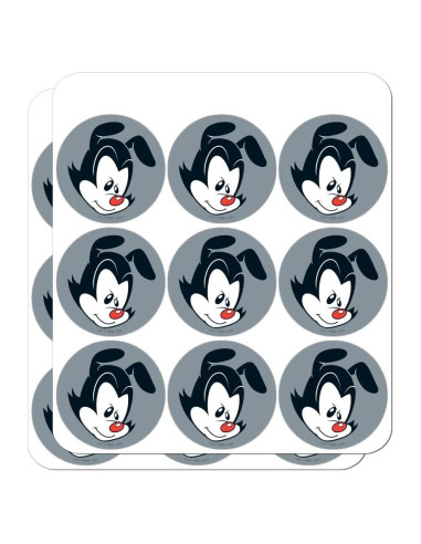 Calendario Planificador Stickers Animaniacs 18 Pegatinas 5.08 cm