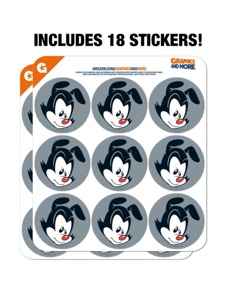 Calendario Planificador Stickers Animaniacs 18 Pegatinas 5.08 cm