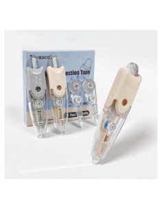 Cinta Correctora Retráctil Btwescola con 2 Recargas 5mm