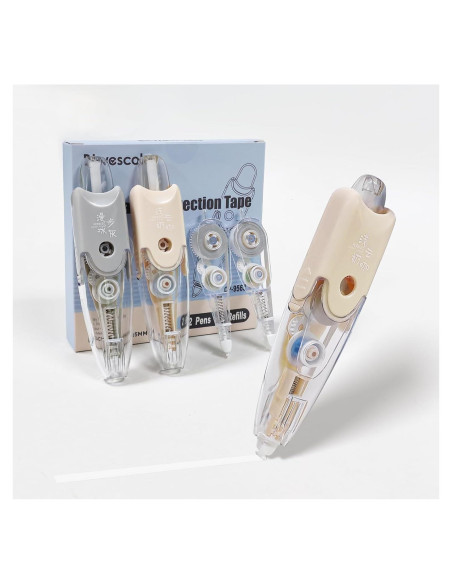 Cinta Correctora Retráctil Btwescola con 2 Recargas 5mm