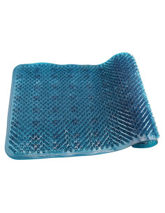 Tapete de Baño Antideslizante Dependable 60x34 cm Azul