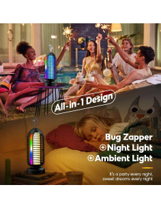 Zapper de Insectos PhatroyYee 4000mAh Recargable 2 Piezas 2