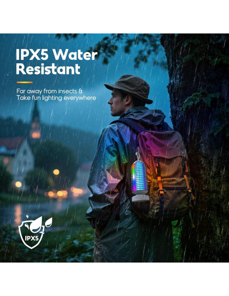 Zapper de Insectos PhatroyYee 4000mAh Recargable 2 Piezas