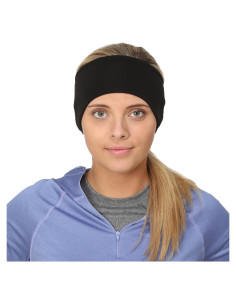Banda para Cabello TrailHeads Power Ponytail - Mujer, Negro