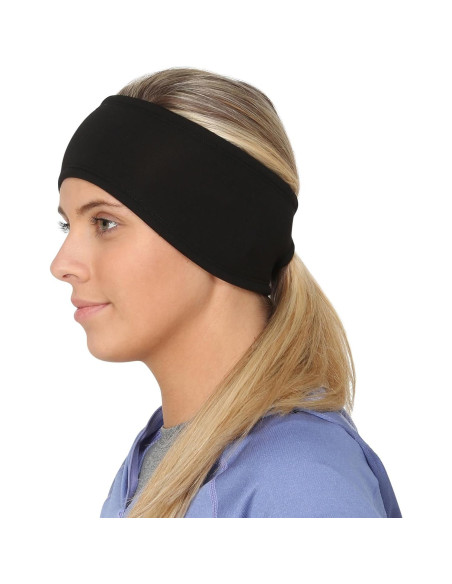 Banda para Cabello TrailHeads Power Ponytail - Mujer, Negro