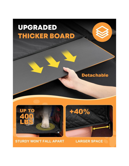 Funda de Asiento para Perros Kohree KR3713 Impermeable 900D