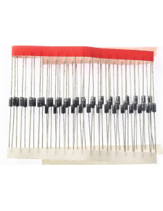 Diodo Rectificador 1N4001 Yetaida 1A 50V Paquete de 100 2