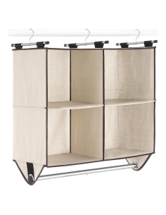 Organizador de Closet Whitmor 4 Estantes con Varilla Cromo