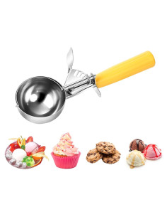 Cucharón de Helado Extra Grande 4 oz Acero Inoxidable ZJHFC