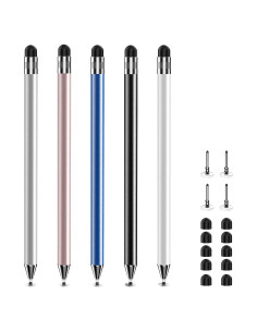 Set de Stylus 2-en-1 MYSTILUCK con 5 Bolígrafos y 14 Puntas