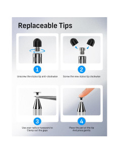 Set de Stylus 2-en-1 MYSTILUCK con 5 Bolígrafos y 14 Puntas 2