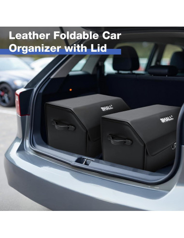 Organizador de Maletero Plegable SHALL 45L Negro para Coche