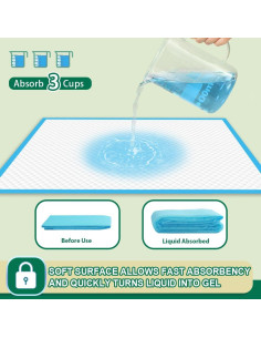 Almohadillas Desechables para Entrenamiento IMMCUTE 56x58cm - 50 Piezas 2