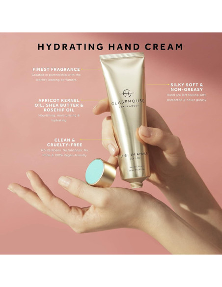 Crema de Manos Glasshouse Fragrances 100 mL Gardenia Hidratante
