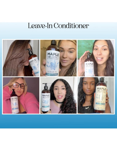 Acondicionador Sin Enjuague Maple Holistics 473 ml Hidratante