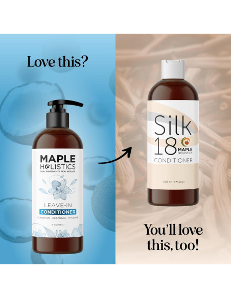 Acondicionador Sin Enjuague Maple Holistics 473 ml Hidratante