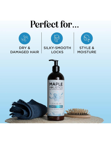 Acondicionador Sin Enjuague Maple Holistics 473 ml Hidratante