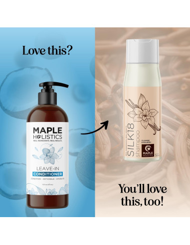 Acondicionador Sin Enjuague Maple Holistics 473 ml Hidratante