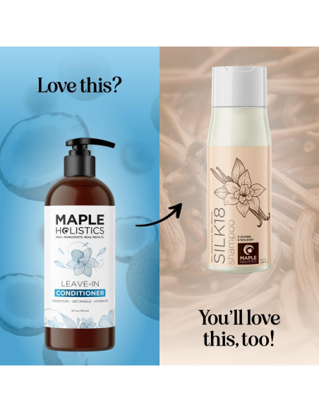 Acondicionador Sin Enjuague Maple Holistics 473 ml Hidratante