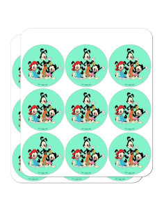 Calendario de Planificación Animaniacs - 18 Pegatinas Transparentes