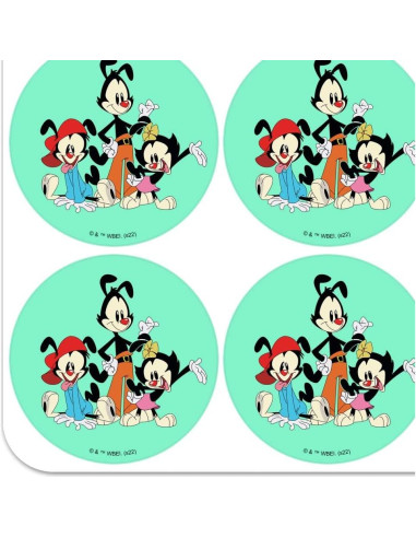Calendario de Planificación Animaniacs - 18 Pegatinas Transparentes