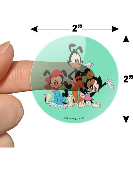 Calendario de Planificación Animaniacs - 18 Pegatinas Transparentes Calendario de Planificación Animaniacs - 18 Pegatinas Transparentes