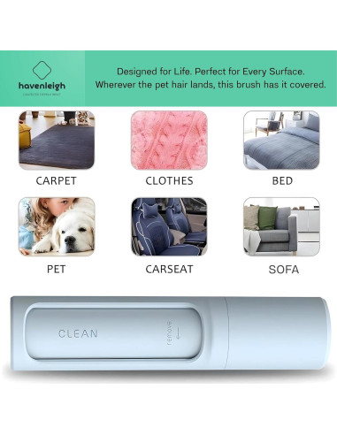 Cepillo Quitapelos Reutilizable Havenleigh - Crema de Arándano