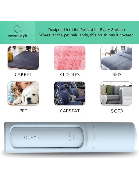 Cepillo Quitapelos Reutilizable Havenleigh - Crema de Arándano