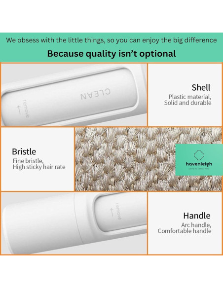 Cepillo Quitapelos Reutilizable Havenleigh - Crema de Arándano