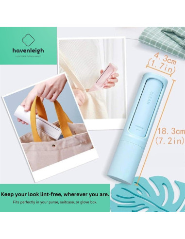 Cepillo Quitapelos Reutilizable Havenleigh - Crema de Arándano