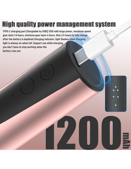 Removedor de Callos Eléctrico Bokynu MJQ-01 Rosa Recargable Removedor de Callos Eléctrico Bokynu MJQ-01 Rosa Recargable