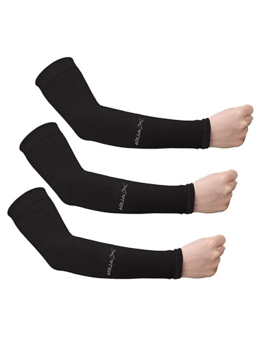 Bacophy 3 Pares Mangas Refrigerantes UV UPF 50 Unisex
