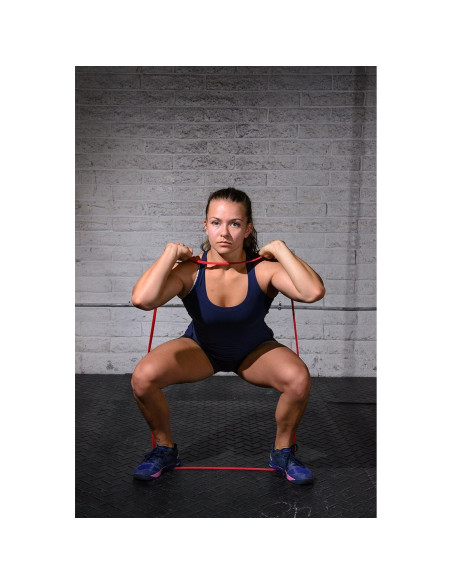 Banda de Resistencia 4KOR Fitness Roja 15-35 lbs (6.8-15.9 kg)