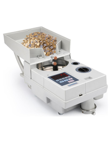 Contador de Monedas Ribao CS-10S 2000 Capacidad 1800/min