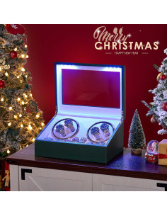 Winder de Reloj ANWBROAD 4+6 Automático Silencioso LED 2