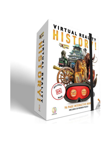 Libro Interactivo VR History - Set de Aprendizaje STEM 8+