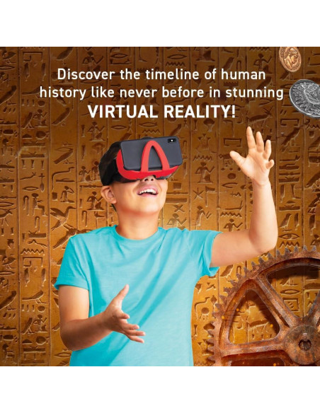 Libro Interactivo VR History - Set de Aprendizaje STEM 8+