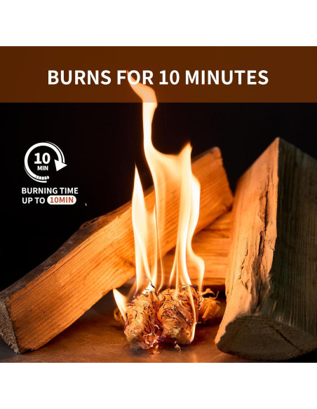 Encendedores Naturales KACHUAN BEAR 60pcs para BBQ y Chimenea