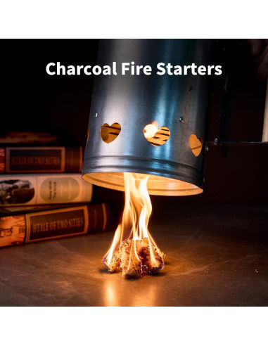 Encendedores Naturales KACHUAN BEAR 60pcs para BBQ y Chimenea