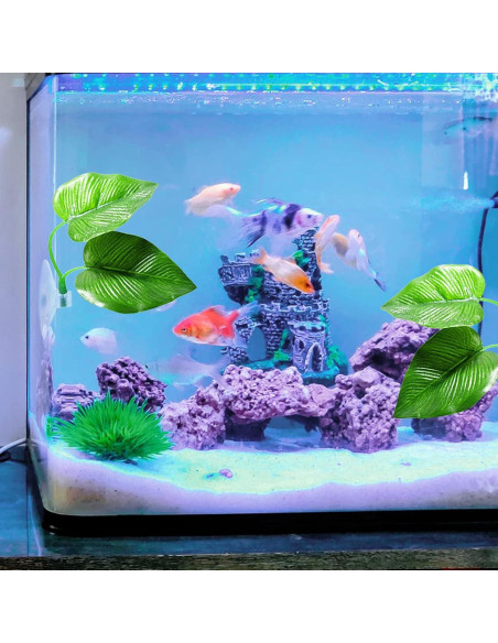 Hojas de Descanso para Peces Betta Zickupy - 2 Piezas