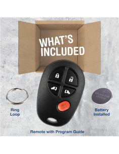 Control Remoto KeylessOption para Toyota Sienna 2011-2018 2