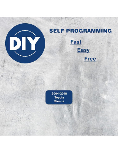 Control Remoto KeylessOption para Toyota Sienna 2011-2018